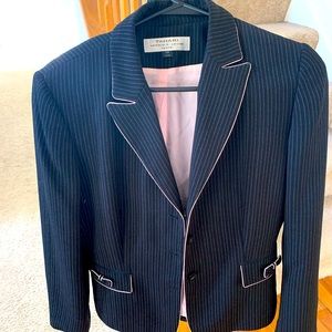 Beautiful black and pink suit jacket!